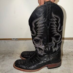 Ferrini Black and Brown Western Boots